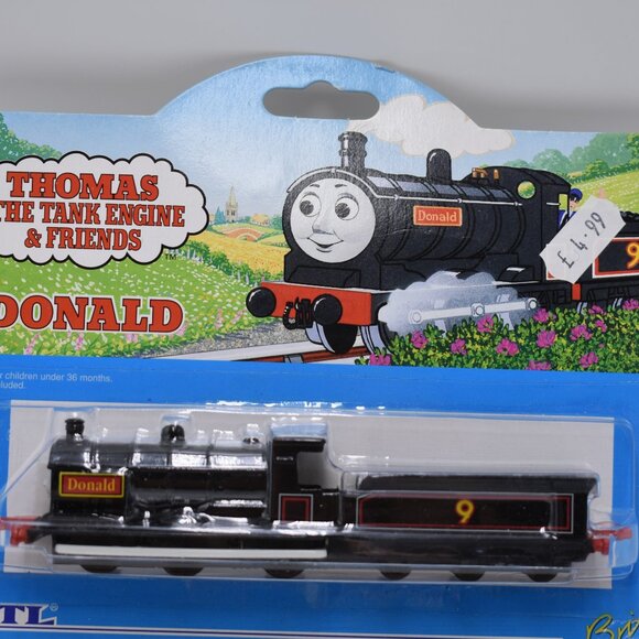 Donald No. 9 - Thomas the Tank Engine & Friends Ertl Collection Diecast 1993 - Picture 3 of 12